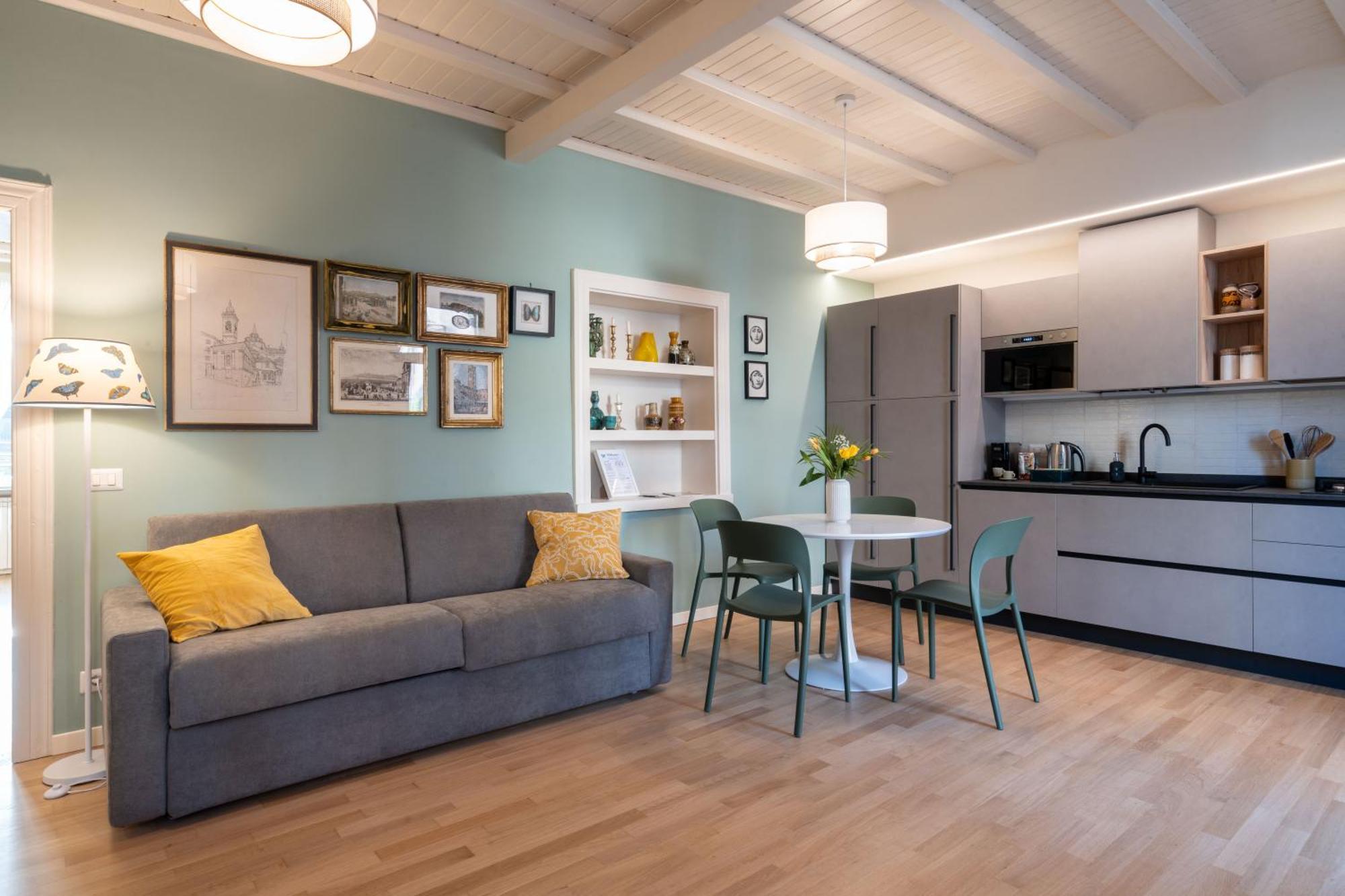 La Farfalla Blu - Boutique Apartment Бергамо Екстериор снимка